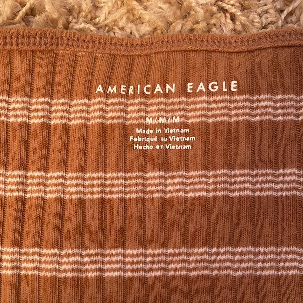 Medium striped American Eagle t-shirt - Picture 4 of 4